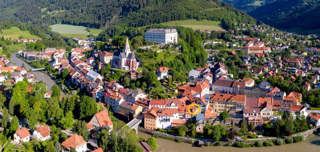 Studio Loft Murau - Im Herzen Der Altstadt Exteriör bild